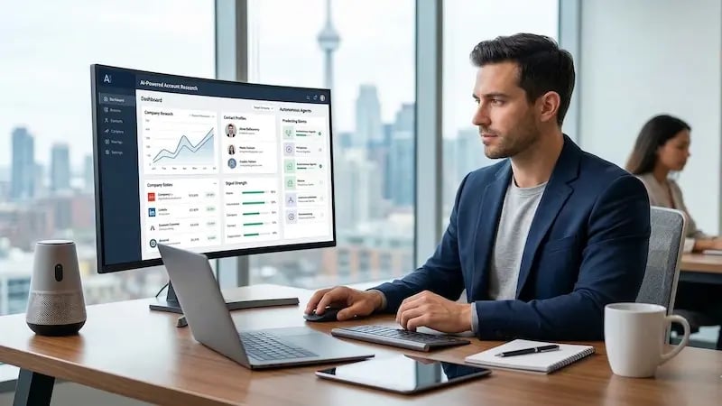 AI in sales and account research
