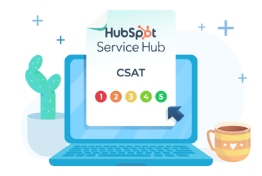 Comment créer des enquêtes CSAT avec HubSpot Service Hub