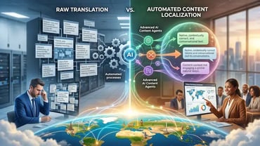 Automated Content Localization vs. Raw Translation: Why it Matters